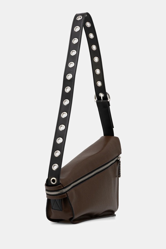 Kabelka Sisley 6QGUWY064 hnědá AW25