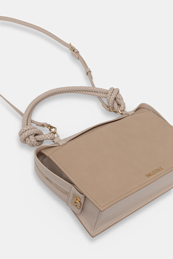 Steve Madden kabelka typu tote dámska z imitácie kože Bamren béžová SM13002305