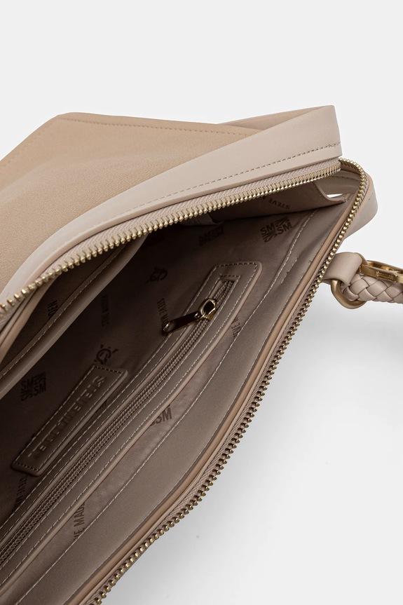 Steve Madden kabelka typu tote dámska z imitácie kože Bamren SM13002305 béžová
