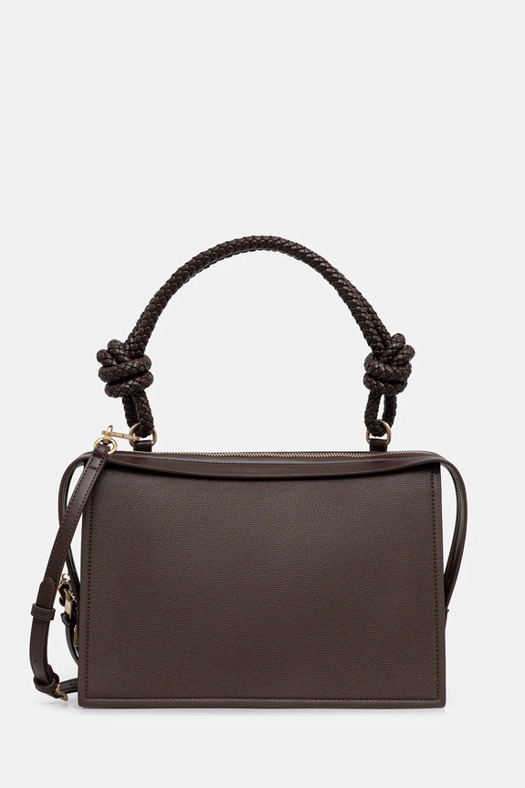 Steve Madden Tote bag de damă cu imitație de piele Bamren uni maro SM13002305