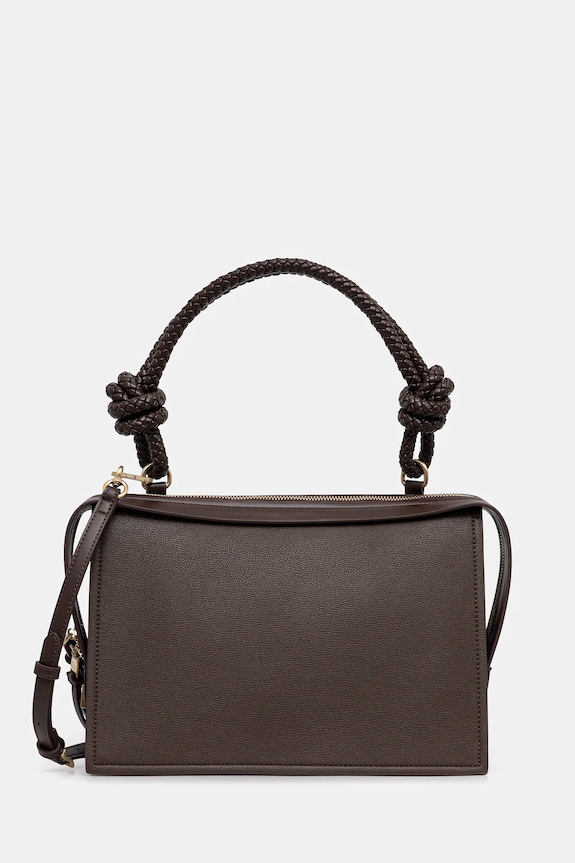 Steve Madden Tote bag de damă cu imitație de piele Bamren uni maro SM13002305