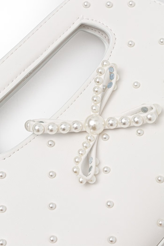 Τσάντα Steve Madden Blynne λευκό SM13002299