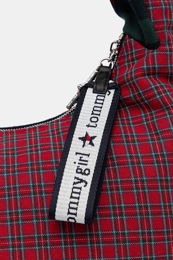 Τσάντα Tommy Jeans AW0AW18310 πράσινο