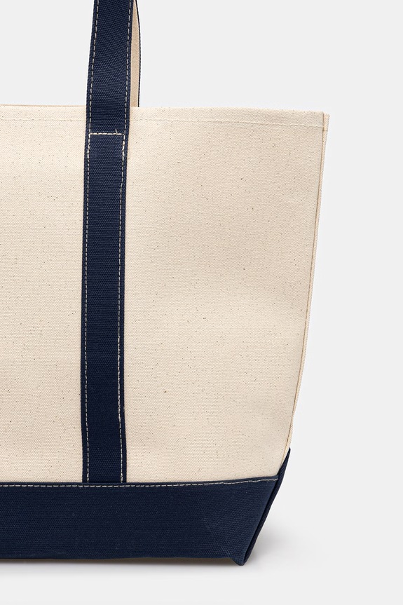 Аксесуари Сумочка Sporty & Rich Yale Crest Tote BA006611677BE23 бежевий