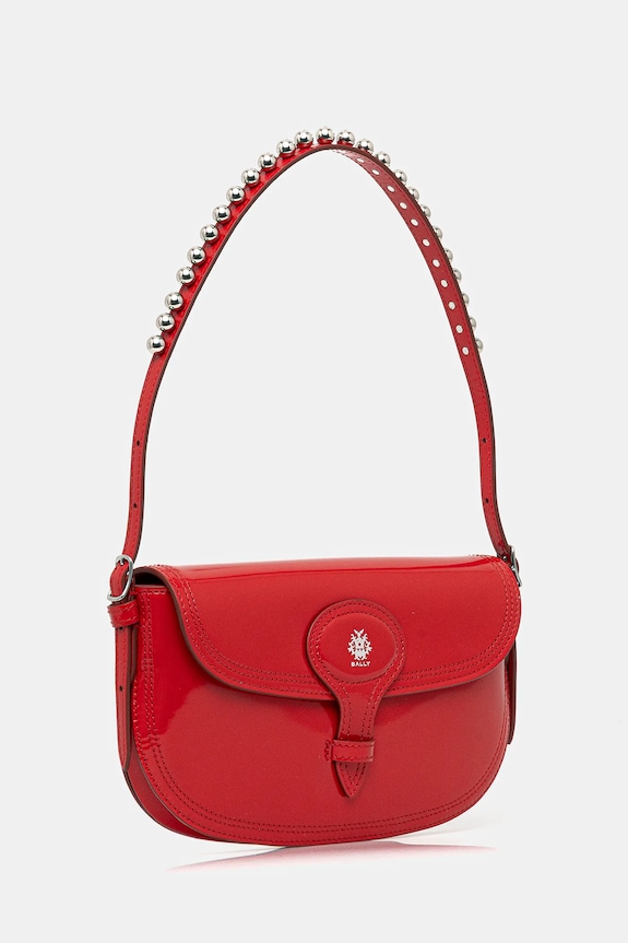 Кожаная сумочка Bally WAS045 красный AW25