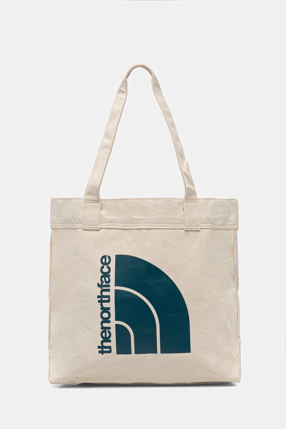 The North Face torebka bawełniana COTTON TOTE SPACE mieści A4 beżowy NF0A3VWQBQ51