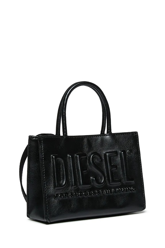 Дівчинка Дитяча сумочка Diesel DSL SHOPPER 3D DSL 3D MINI BAG BAGS J02529 чорний