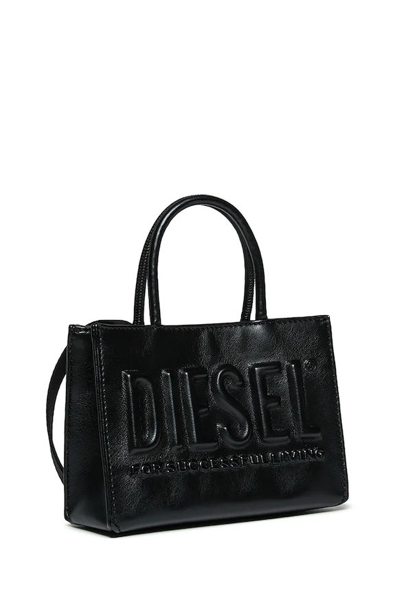 Дівчинка Дитяча сумочка Diesel DSL SHOPPER 3D DSL 3D MINI BAG BAGS J02529 чорний