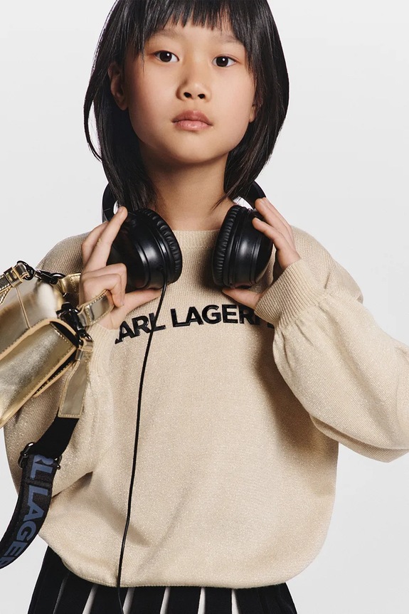 Karl Lagerfeld torebka dziecięca Z31014 czarny