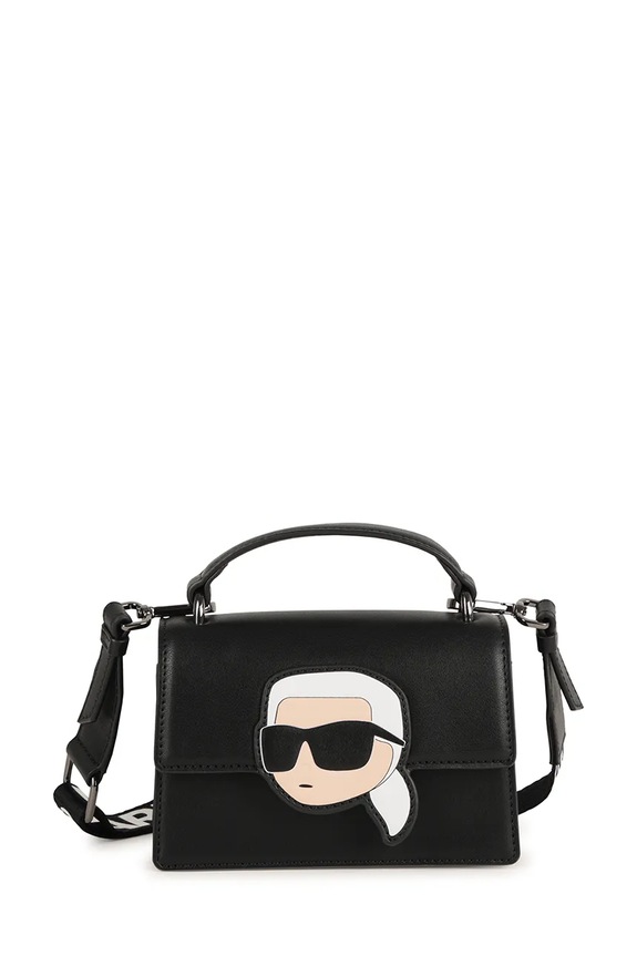 Detská kabelka Karl Lagerfeld imitácia kože čierna Z31024