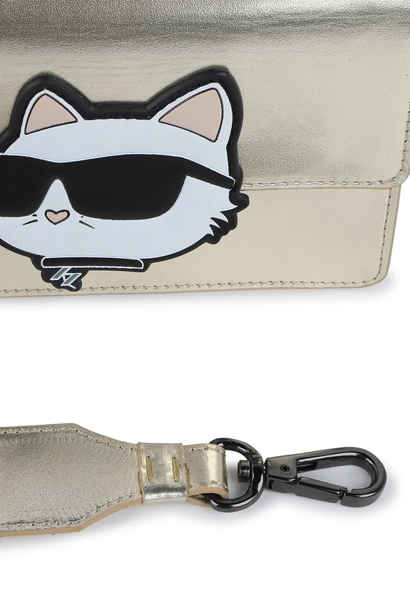 Karl Lagerfeld torebka dziecięca złoty Z31025