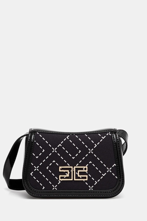 Elisabetta Franchi gyerek táska textil fekete EFBO108.C.GA023