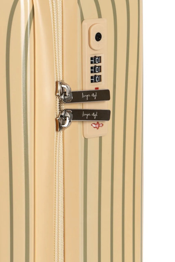 Konges Sløjd valiză TRAVEL SUITCASE KS103550.9BYA galben