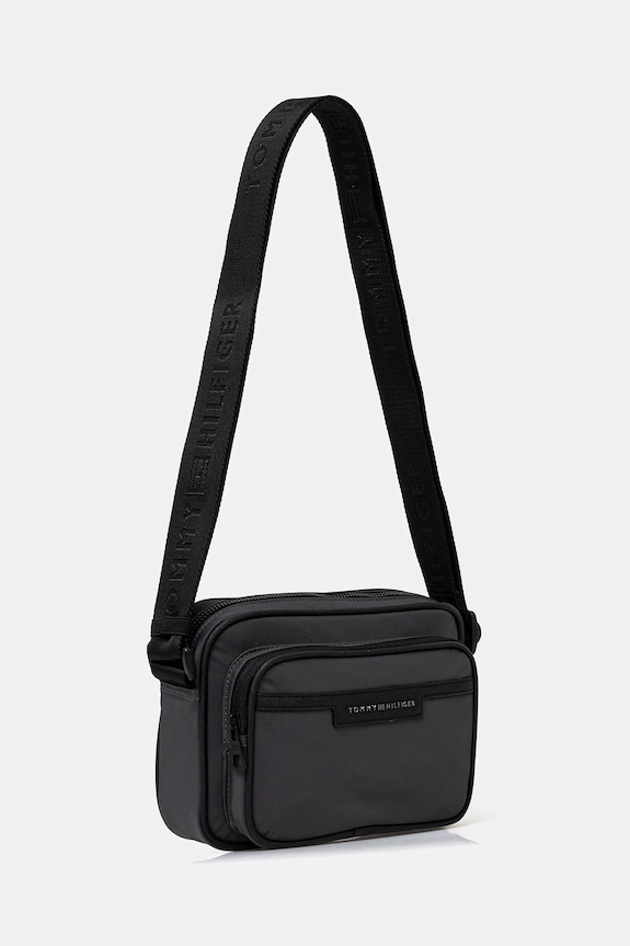 Τσάντα φάκελος Tommy Hilfiger AM0AM13468 γκρί AW25