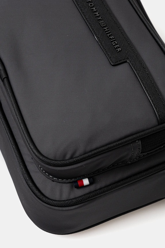 Τσάντα φάκελος Tommy Hilfiger γκρί AM0AM13468