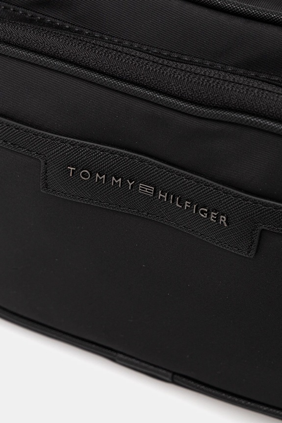 Τσάντα φάκελος Tommy Hilfiger μαύρο AM0AM13468