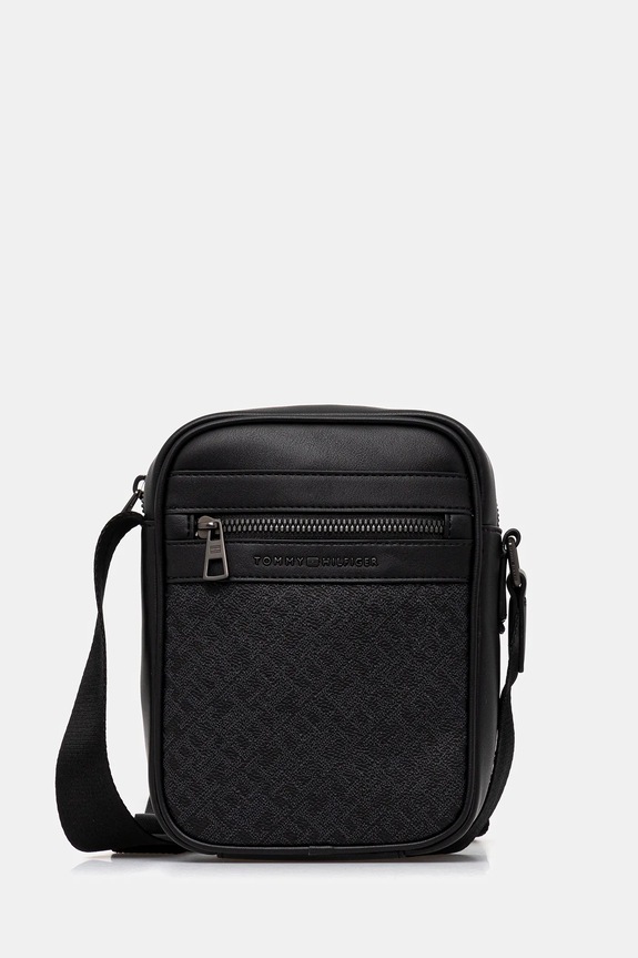 Tommy Hilfiger borsetă imprimeu negru AM0AM13493