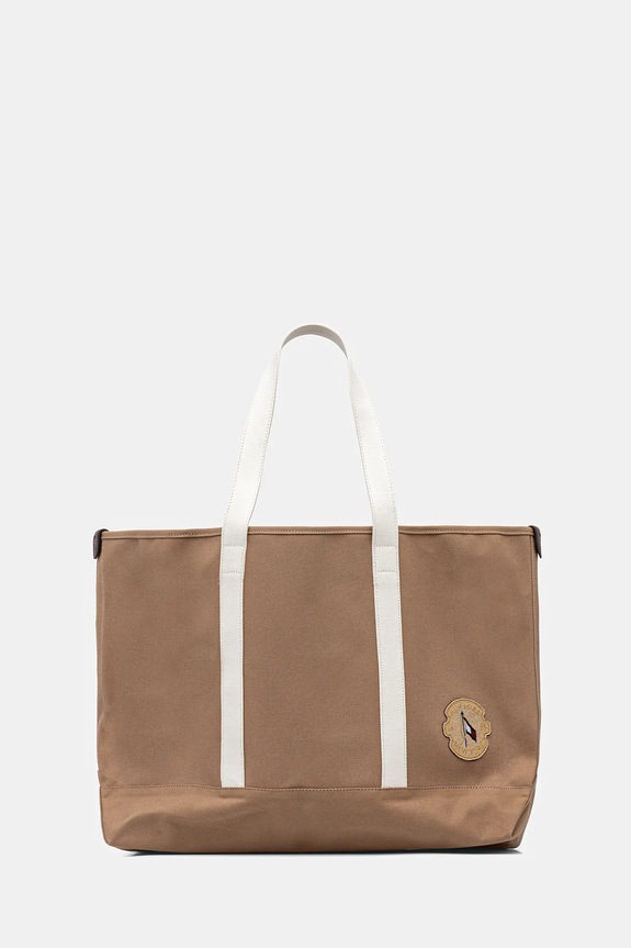 Tommy Hilfiger torba 57 x 38 x 15 cm mieści A4 brązowy AM0AM13557