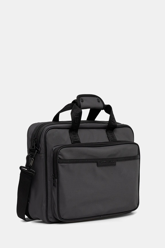 Taška na notebook Tommy Hilfiger 42 x 32 x 10 cm AM0AM13466 sivá AW25