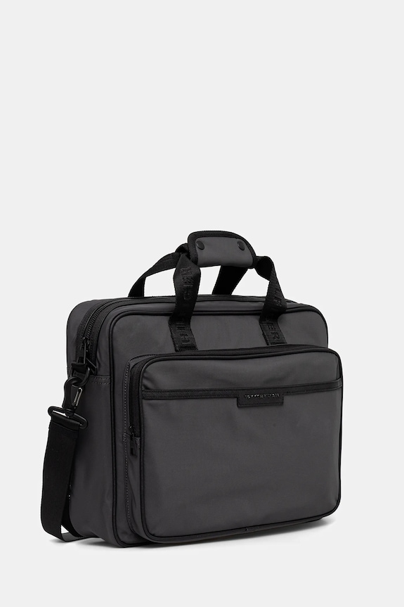 Taška na notebook Tommy Hilfiger 42 x 32 x 10 cm AM0AM13466 sivá AW25