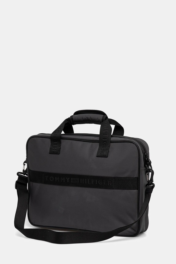 Doplnky Taška na notebook Tommy Hilfiger 42 x 32 x 10 cm AM0AM13466 sivá