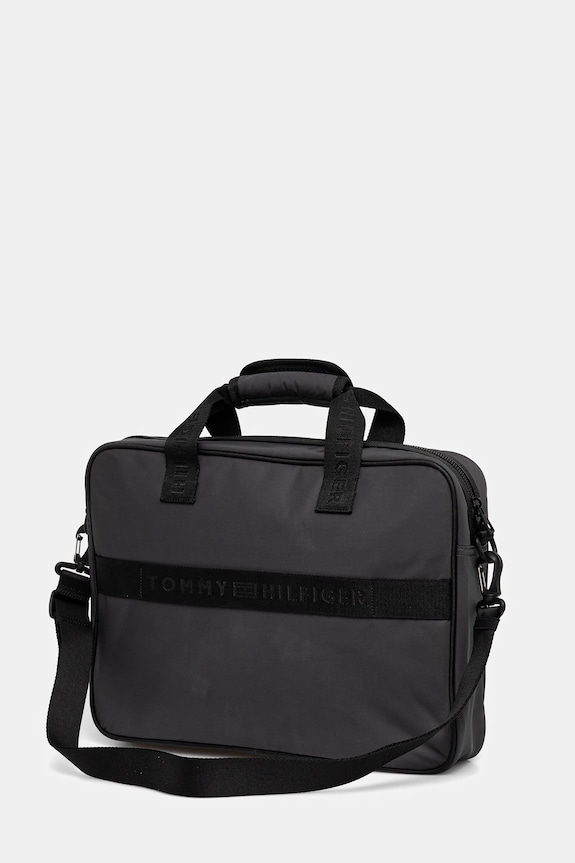 Doplnky Taška na notebook Tommy Hilfiger 42 x 32 x 10 cm AM0AM13466 sivá