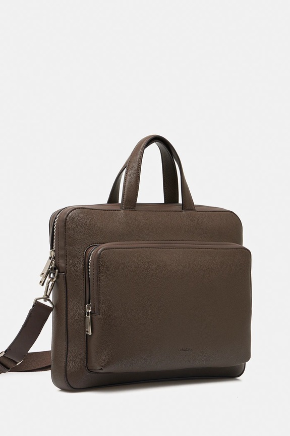 Taška Calvin Klein 35 x 27,5 x 4 cm LV04D3012G hnedá AW25