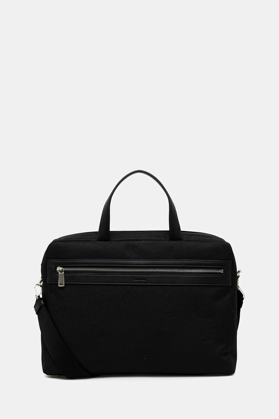 Calvin Klein geantă pentru laptop 39 x 29 x 8,5 cm uni negru LV04D3032G