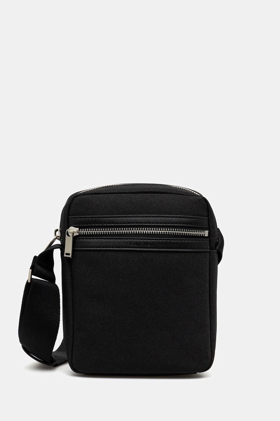 Calvin Klein saszetka nie mieści A4 czarny LV04D3175G