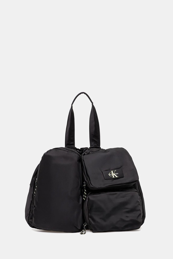 Calvin Klein torba 50 x 38 x 9 cm mieści A4 czarny LV04G3148G