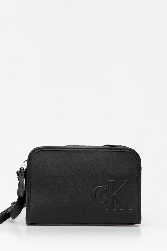 Calvin Klein saszetka nie mieści A4 czarny LV04G3159G