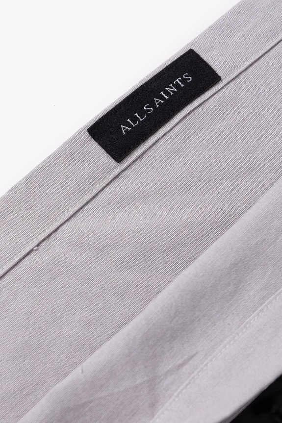 AllSaints torba bawełniana REDACT 37 x 37 x 12 cm szary M093XC