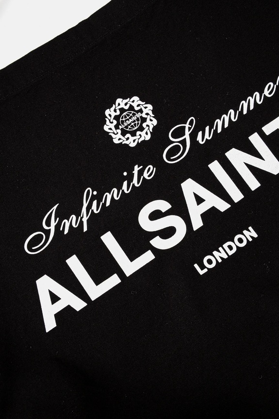Bavlnená taška AllSaints SOLEIL čierna M174XC