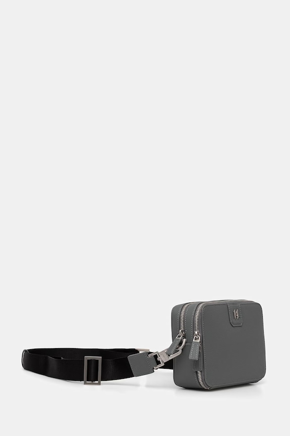 Karl Lagerfeld taštička pánská kožená K/MONOGRAM A3M30157 zelená AA00