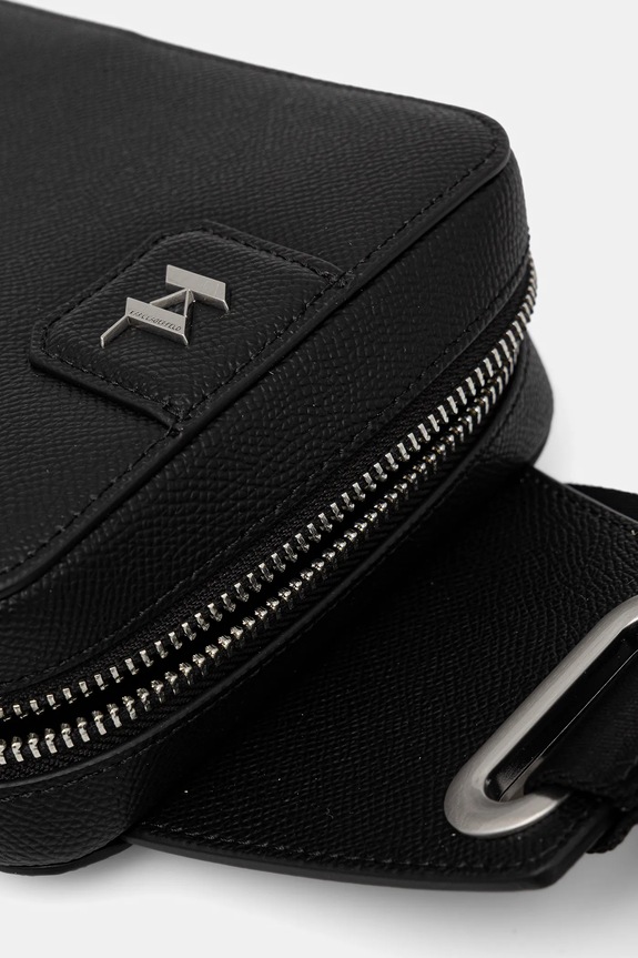 Karl Lagerfeld saszetka skórzana K/MONOGRAM A3M30158 czarny