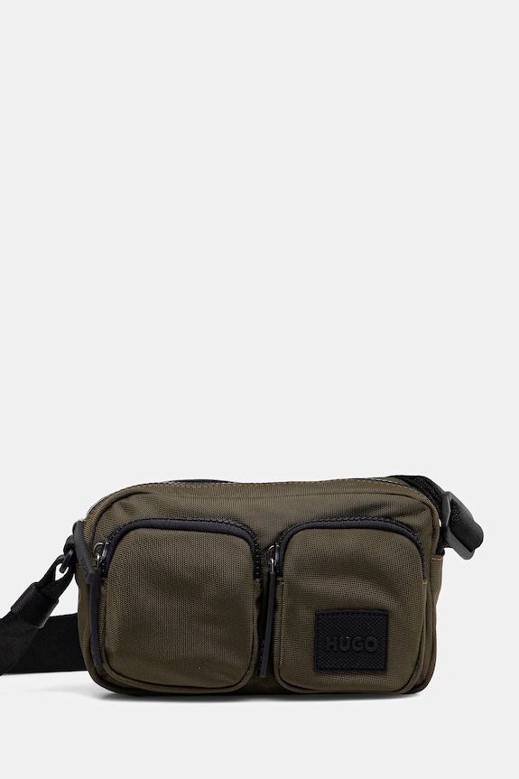 HUGO borsetă Ethon 3.0_EW Pocket uni verde 50547771