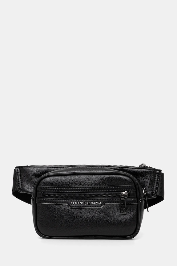 Ľadvinka Armani Exchange imitácia kože čierna XM001639.AF17205