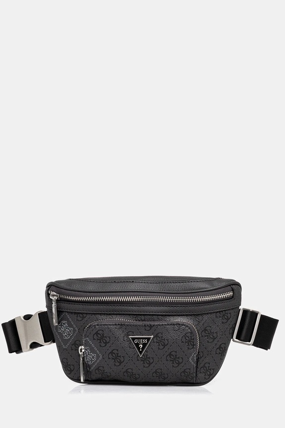 Ľadvinka Guess MILANO imitácia kože čierna HMMICT.P5431