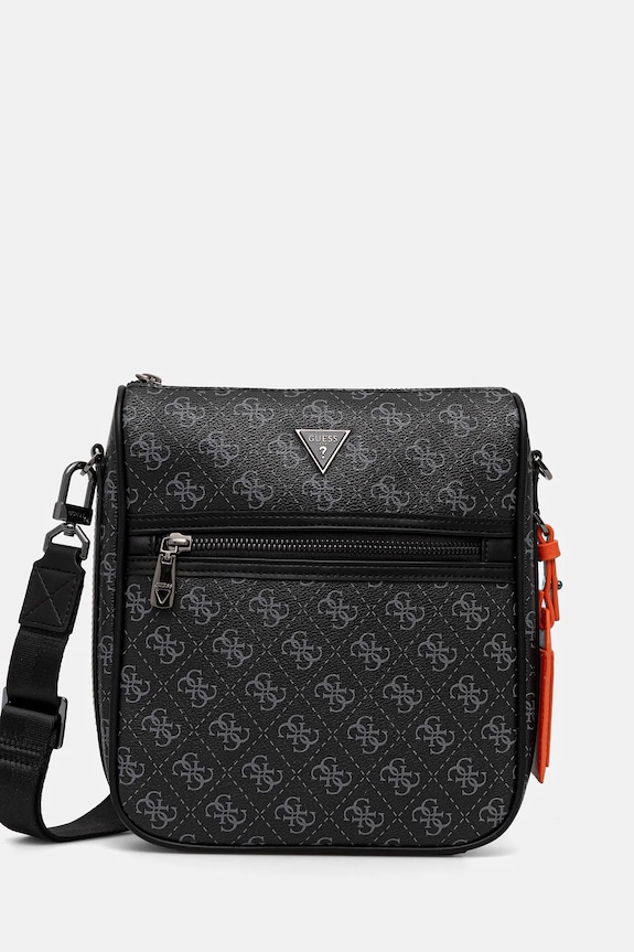 Guess saszetka MILANO nie mieści A4 czarny HMMILO.P5417