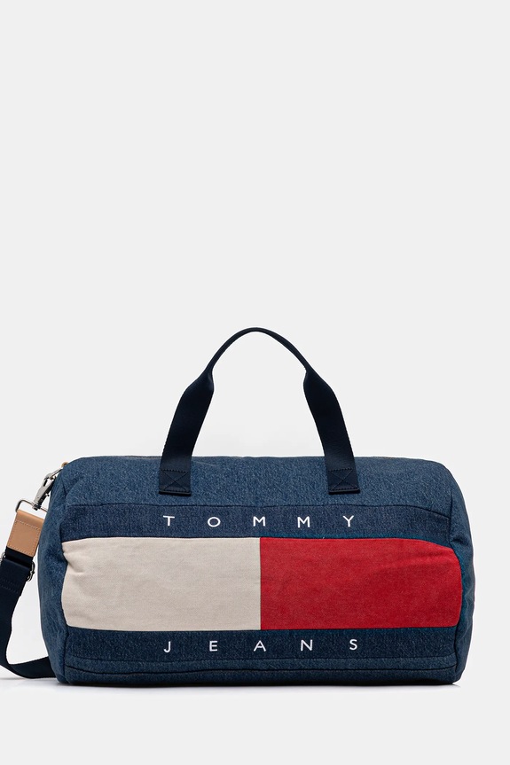 Tommy Jeans torba 48 x 36 x 31 cm mieści A4 niebieski AM0AM13813