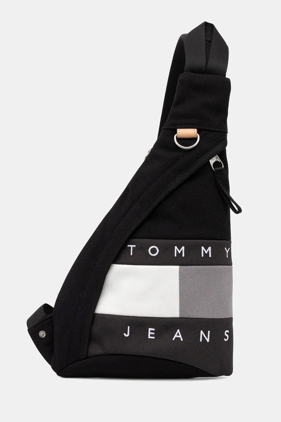 Tommy Jeans borsetă nu incape in A4 negru AM0AM13703