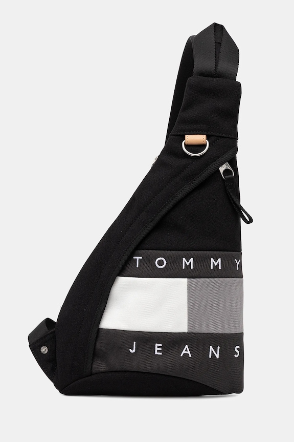 Tommy Jeans borsetă nu incape in A4 negru AM0AM13703