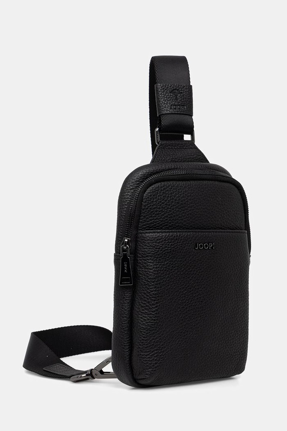 Joop! saszetka męska skórzana 4140008105 czarny AW25