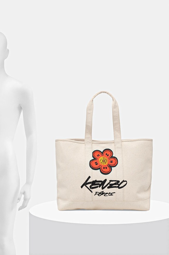 Bavlněná taška Kenzo 43 x 34 cm FF68SA911F36