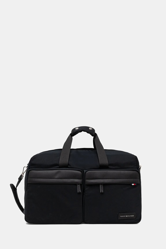 Tommy Hilfiger torba 50 x 30 x 23 cm mieści A4 czarny AM0AM13621