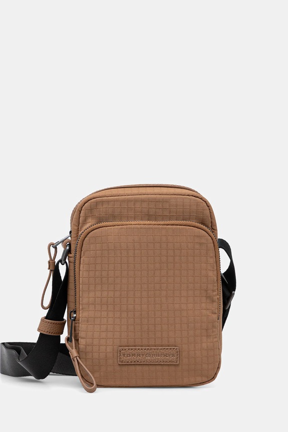 Tommy Hilfiger borsetă uni maro AM0AM13783