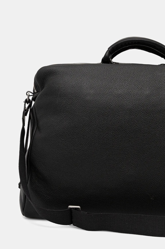 Kožená taška Tommy Hilfiger 52 x 34 x 18 cm černá AM0AM13652