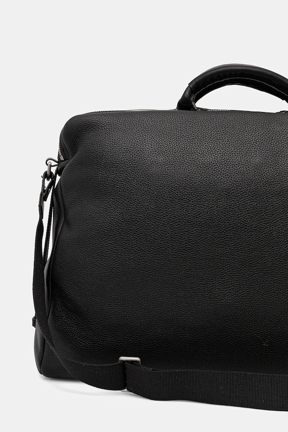 Kožená taška Tommy Hilfiger 52 x 34 x 18 cm černá AM0AM13652