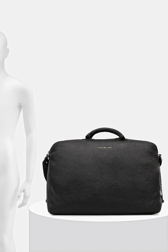 Kožená taška Tommy Hilfiger 52 x 34 x 18 cm AM0AM13652