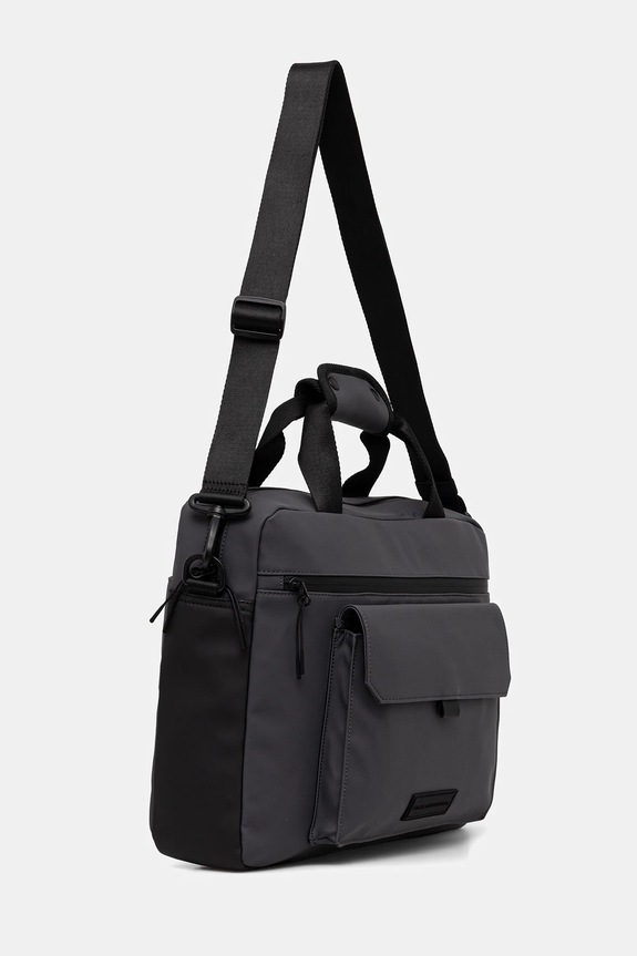 Tommy Hilfiger torba 39 x 30 x 11 cm AM0AM13646 szary AW25